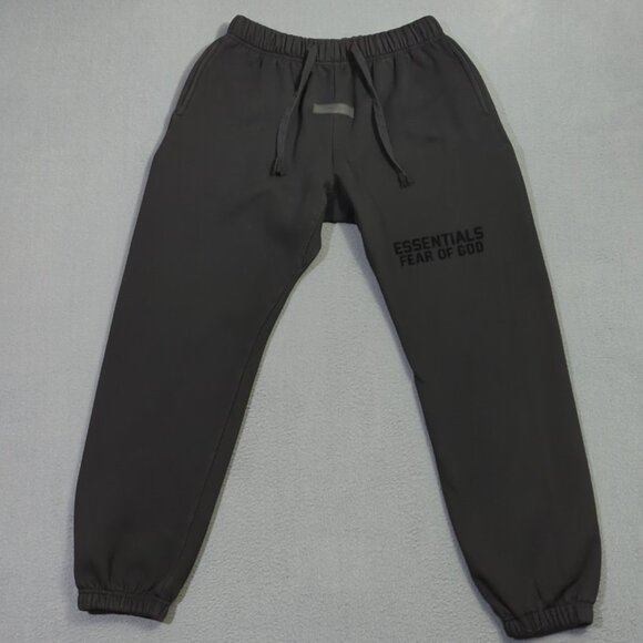 Essentials Fear Of God Pants Men's XL Black Sweatpants Drawstrings Athleisure - Picture 1 of 12